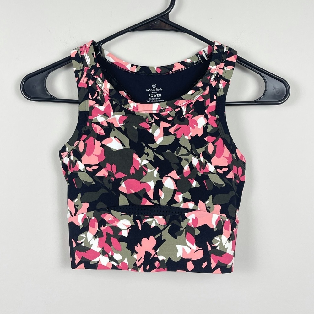 Sweaty Betty Floral Sport Bra Size XXS